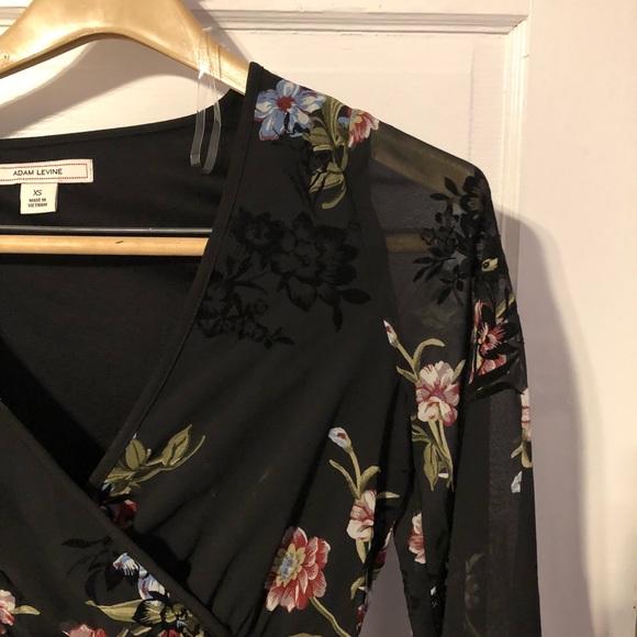 Faux wrap dress - Picture 2 of 8